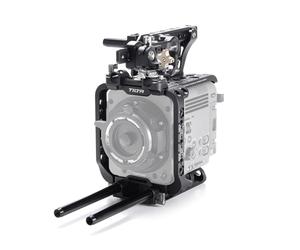 TILTA Gabbia per Telecamera Compatibile con Sony BURANO 8K Digital Cinema Camera con Maniglia Superiore e Staffa EVF Ruotabile Kit Base ESR-T18-A