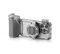 TILTA Khronos - Gabbia per iPhone 15 Pro con sistema di raffreddamento, impugnatura Focus PD, vassoio filtro a sgancio rapido e filtro magnetico FSND 0.6/1.2, kit avanzato per custodia per smartphone,