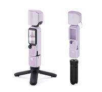 Tilta Kit Creatore Leggero per DJI Osmo Pocket 4, Custodia Protettiva in Silicone Lilla con Impugnatura Antiscivolo a Onde, Mini Treppiede da Tavolo 1-Touch, Vetro temperato AR per schermo, TA-T96-A
