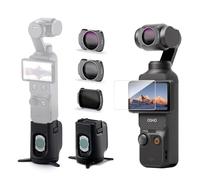 TILTA Kit di Filtri per Osmo Pocket 4/3, include VND, Black Mist 1/4, CPL | Filtri Magnetici, Espansore per Contenitore Filtripellicola Protettiva per Schermo Ar