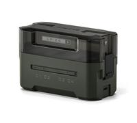 TILTA LP-E6 - Caricatore di batteria portatile a 4 canali compatibile con batterie LP-E6 - Verde TBC-E6-GN