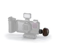 TILTA - Manico circolare in legno Khronos compatibile con iPhone 15 Pro/15 Pro Max/16 Pro/16 Pro Max, nero TK-CWH-B