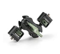 Tilta Mini Braccio articolato Braccio magico Staffa regolabile per fotocamera con vite da 1/4"-20 Doppia testa a sfera per monitor fotocamera Mirino elettronico Luce LED Microfoni Registratore TA-MAA