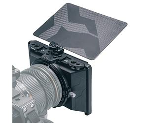 TILTA Mini Matte Box 4x5.65" Cornice del Filtro per Fotocamere DSLR Mirrorless, Paraluce per Fotocamera con Anello Adattatore per Lenti da 67mm/72mm/77mm/82mm Supporto per Asta da 15mm MB-T15