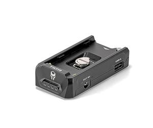 TILTA - Piastra batteria serie L compatibile con batterie NP-F, con porta PD da 18 W e vite da 1/4"-20 TA-BTP2-F970-B