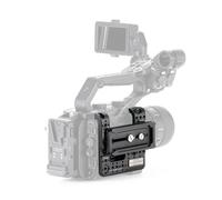 TILTA Piastra di montaggio laterale compatibile con Sony FX6, con attacco a slitta da 1/4"-20 e 3/8"-16 con punti di posizionamento ES-T20-SMP
