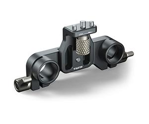 TILTA Supporto per asta LWS 15 mm per scatola opaca Tilta Mirage, perni di posizionamento per supporto per obiettivo a doppia asta Regolazione orizzontale MB-T16-LS
