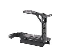 TILTAING TILTA Gabbia per Mezza Fotocamera Compatibile con Sony ZV-E1 con Ricevitore Cold Shoe, Guida NATO, Filettature M3 per Supporto Obiettivo e Filettature da ¼-20 con Punti di Posizionamento -