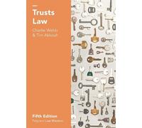 Tim Akkouh Charlie Webb Trusts Law (Tascabile) Hart Law Masters