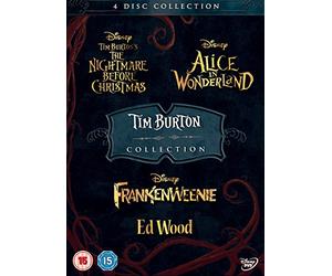 Tim Burton 4 Pack DVD [Edizione: Regno Unito]