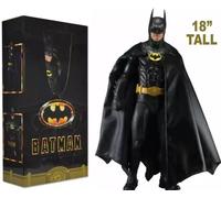 Autentica figura NECA DC Comics Batman (1989) Michael Keaton 18" scala 1/4