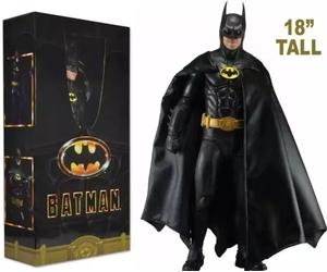 Tim Burton Batman 1989 1/4 Action Figure MIchael Keaton as The Dark Knight NECA