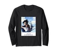 Tim Burton's Edward Scissorhands Movie Poster 90s Maglia a Manica