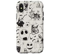 Tim Burton's The Nightmare Before Christmas - Stampa a inchiostro Custodia per iPhone X/XS