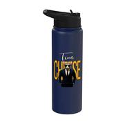 Tim Cheese - Divertente Agente Segreto Mouse Brainrot Slang Gaming Stainless Steel Insulated Water Bottle