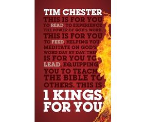 Tim Chester 1 Kings For You (Tascabile) God's Word For You