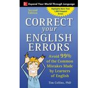 Tim Collins Correct Your English Errors, Second Edition (Tascabile)
