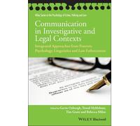 Tim Grant Communication in Investigative and Legal Contexts (Tascabile)