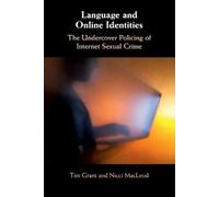 Tim Grant Nicci MacLeod Language and Online Identities (Tascabile)