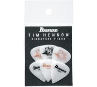 Tim Henson Signature Pick, Teardrop shape, 1.11mm, Polyacetal, Color: Black and White