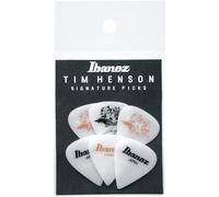 Tim Henson Signature Pick, Teardrop shape, 1.11mm, Polyacetal, Color: Pink and White