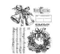 Tim Holtz Cling Francobolli 7"X8.5"-Department Store