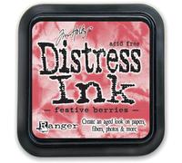 Tim Holtz Distress Ink Festive Berries // Ranger Ink