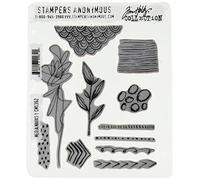 Tim Holtz - Tim Tim Anon si aggrappano RBBR Set di timbri Media MRK1, nessuno, taglia unica