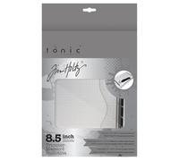 Tim Holtz Tonic Comfort - Affettatrice a leva da 21,6 cm, multicolore