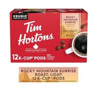 Tim Hortons 12ct KCUPS Light Roast Rocky Mountain Sunrise 100% Caffè Arabica