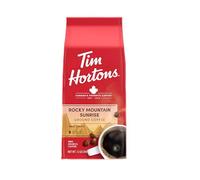 Tim Hortons Borsa da terra 12 once leggermente tostato Rocky Mountain Sunrise 100% caffè arabica
