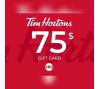 Tim Horton's Gift Card 75 CAD Key - CANADA