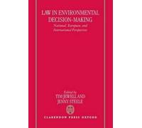 Tim Jewell Law in Environmental Decision-Making (Copertina rigida)