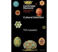 Tim Lewens Cultural Selection (Copertina rigida)