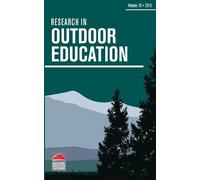 Tim O'Connell Research in Outdoor Education (Tascabile)