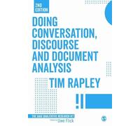 Tim Rapley Doing Conversation, Discourse and Document Analysis (Tascabile)