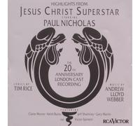 Tim Rice Highlights From Jesus Christ Superstar: The 20th Anniversary Londo (CD)