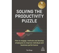 Tim Ringo Solving the Productivity Puzzle (Copertina rigida)