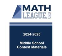 Tim Sanders 2024-2025 Middle School Contest Materials (Tascabile)