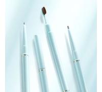 TIMAGE - Misty Sketch Eyebrow Pen with Refill - 4 Colors 02# Brown with Refill (70mg x 2)