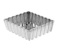Timbale Stampo senza Manico in Lega di Alluminio, Argento | Snack Fritti in Casa, Leggero e Portatile, Uso Cucina, Formato Unico, Finitura Argento
