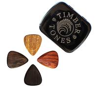 Timber Tones Plettro per Chitarra Elettrica in Contenitore di Latta, 4 pezzi