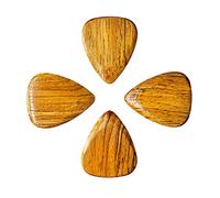 Timber Tones - Plettro per chitarra Thai Sindora, confezione da 4