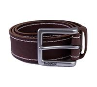 Timberland 38Mm Hand-Stitch Belt Mdbrn Color Brown, Size Large 214 - BROWN Large