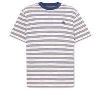 Timberland - 4 Rows Striped S/S Tee - T-shirt XXL bianco