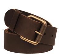 Timberland 40mm Zigrinata Pull Up Jeans Vera Pelle Marrone Scuro Belt B75425/73