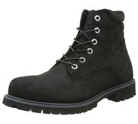 Timberland 6 in Alburn Waterproof - Stivali Uomo, Nero (Black Nubuck), 43.5 EU