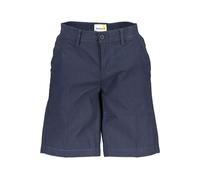 Timberland Abbigliamento Uomo Bermuda Pantalone Blu 31 4 Tasche, Bottone E Zip,