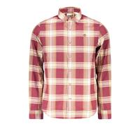 Timberland Abbigliamento Uomo Camicie Camicia maniche lunghe Rosso S Scozzese, R