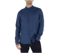 Timberland - Camicia in Lino Mill Brook da Uomo in blu scuro, Uomo, blu, Taglia: XXL